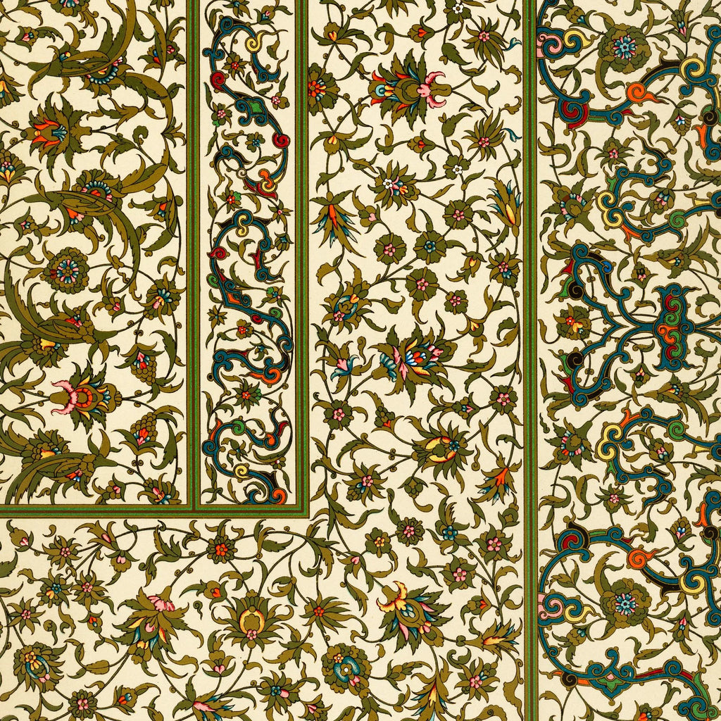 Indo-persisk ornament - 1888 – billede 4