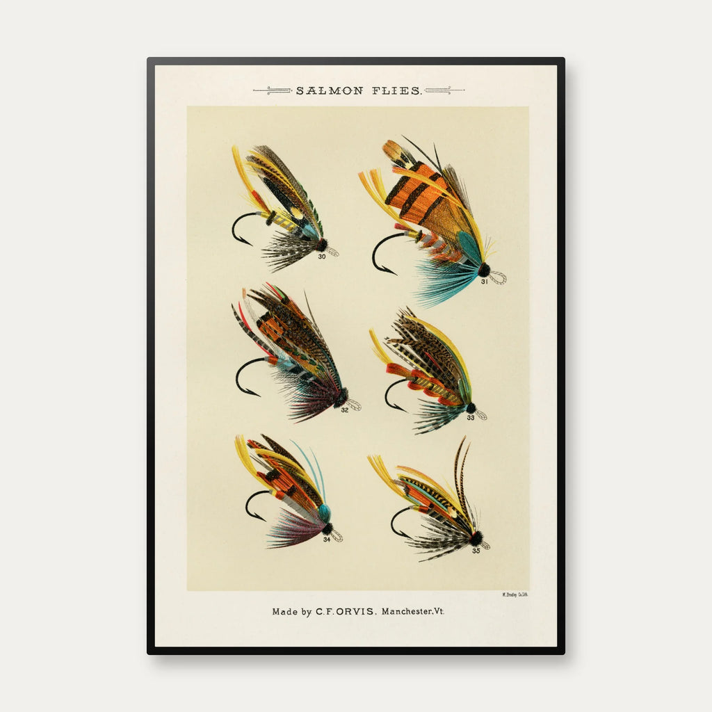 Fiskefluer til laks - 1892 – billede 1