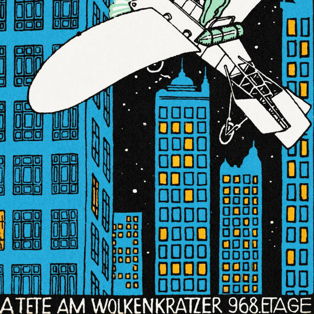 Tête á Tête 1911 - 968. etage - Plakat – billede 4