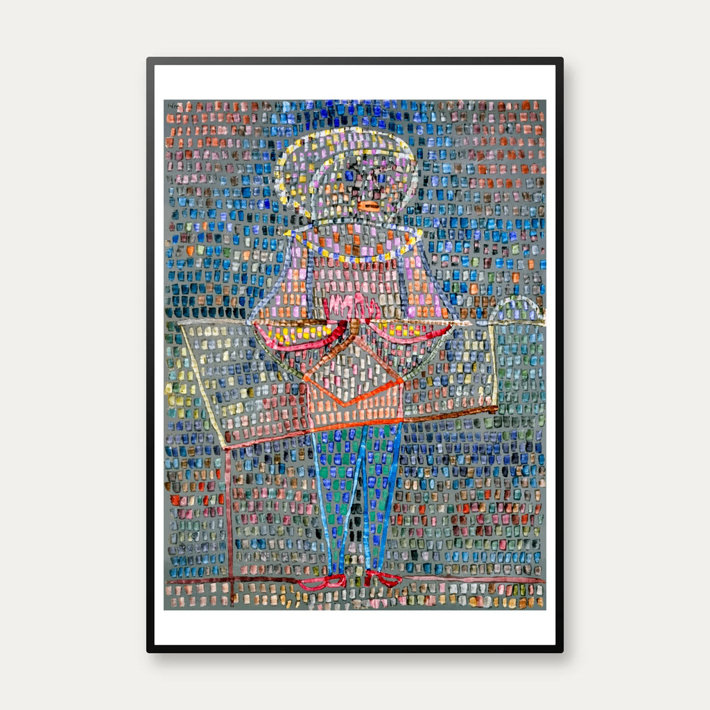 Dreng i fantasifuld dragt 1931 - Paul Klee plakat – billede 1