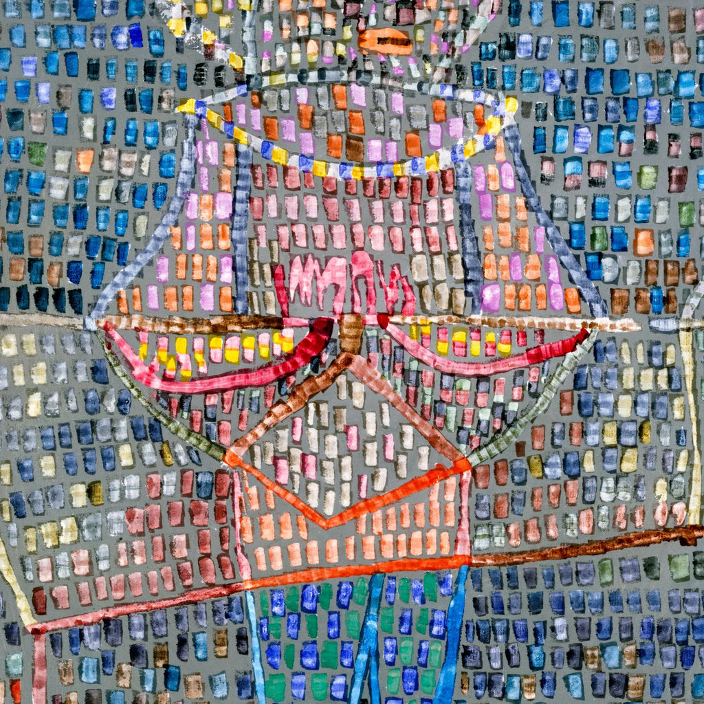 Dreng i fantasifuld dragt 1931 - Paul Klee plakat – billede 4