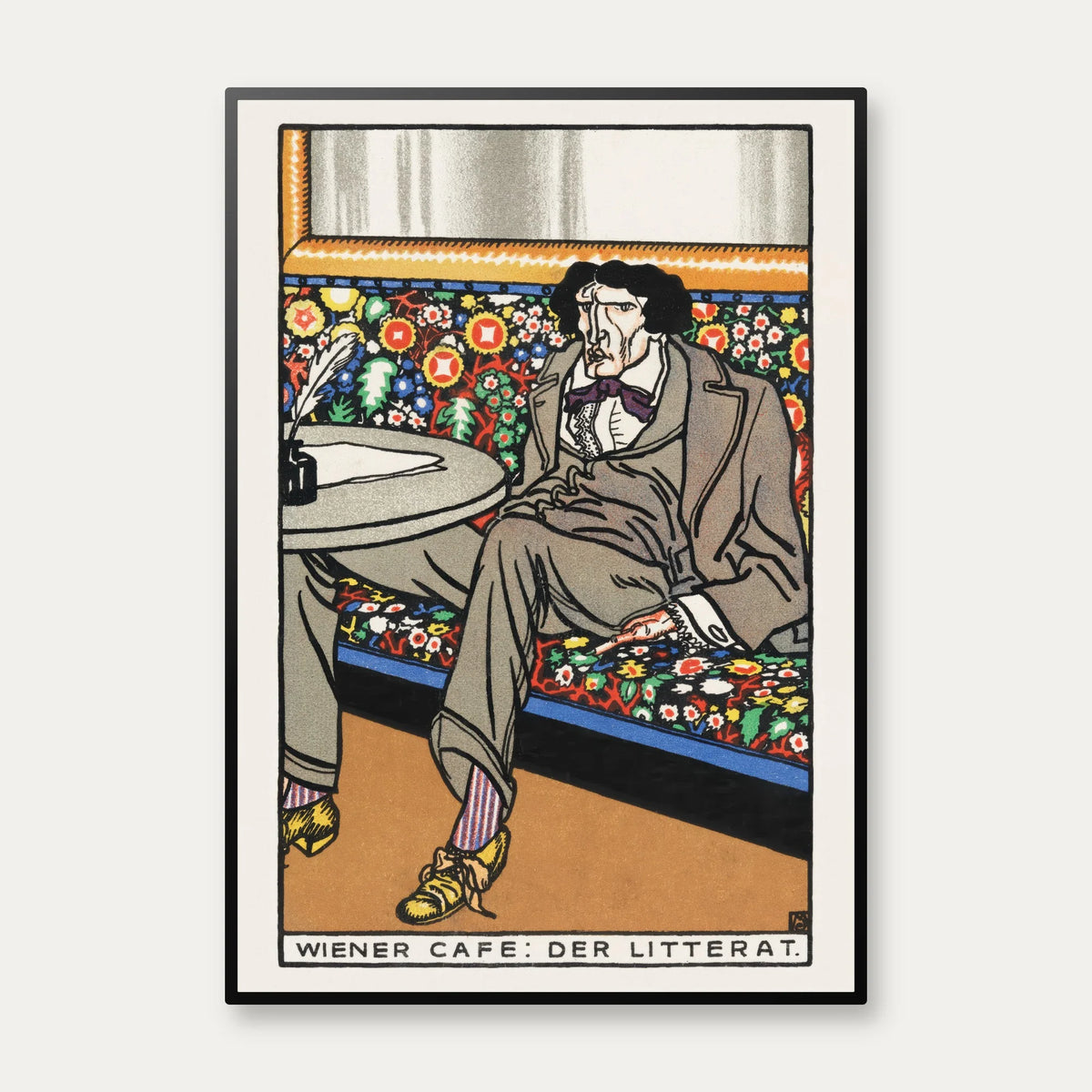 Viennese Café 1911 - Litteraten plakat – billede 1