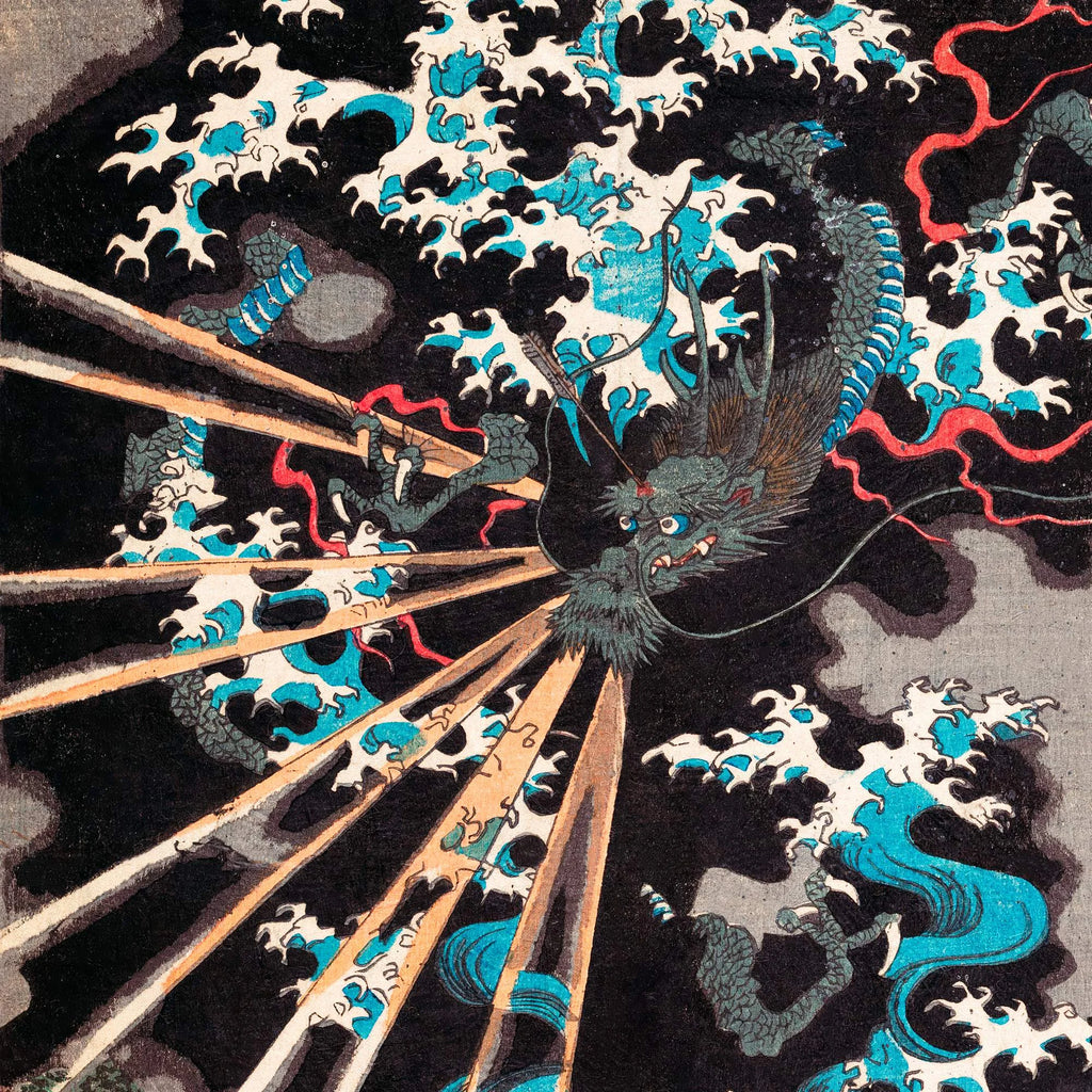 Stormdrage - Japansk kunst fra 1800-tallet – billede 4