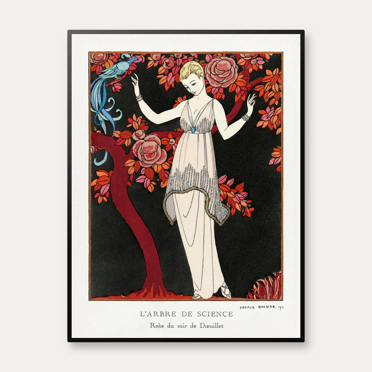 Robe du soir 1914 - George Barbier – billede 1