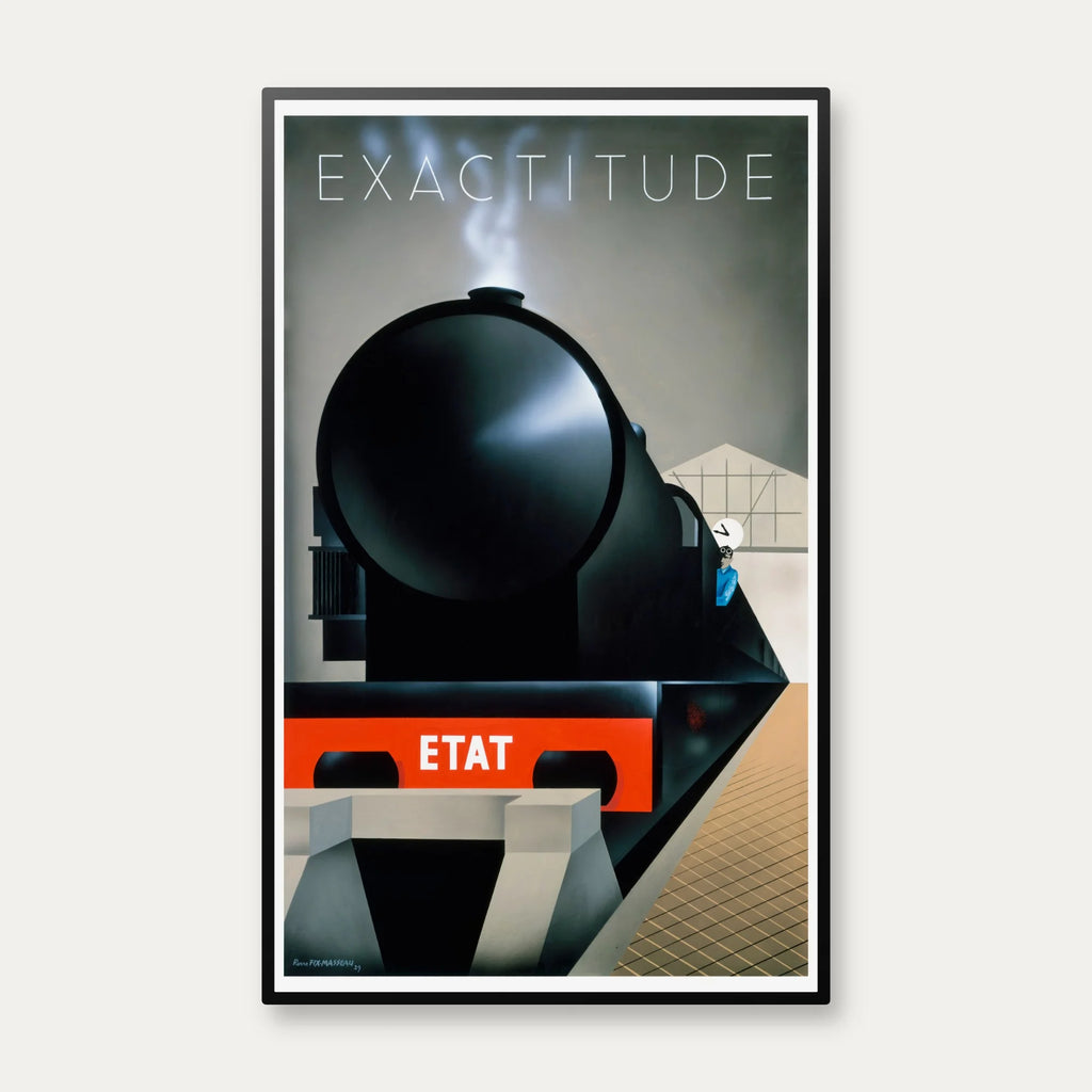 Exactitude - fransk vintage plakat - 45×75 cm – billede 1