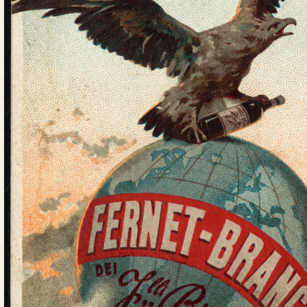 Fernet-Branca - italiensk vintage – billede 4
