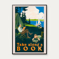 Take Along a Book 1910 - Plakat – billede 1