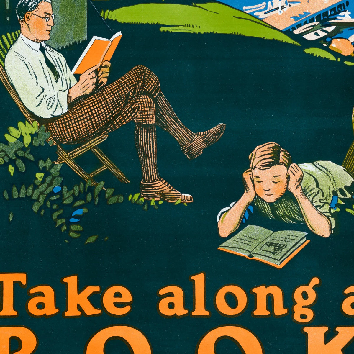 Take Along a Book 1910 - Plakat – billede 4