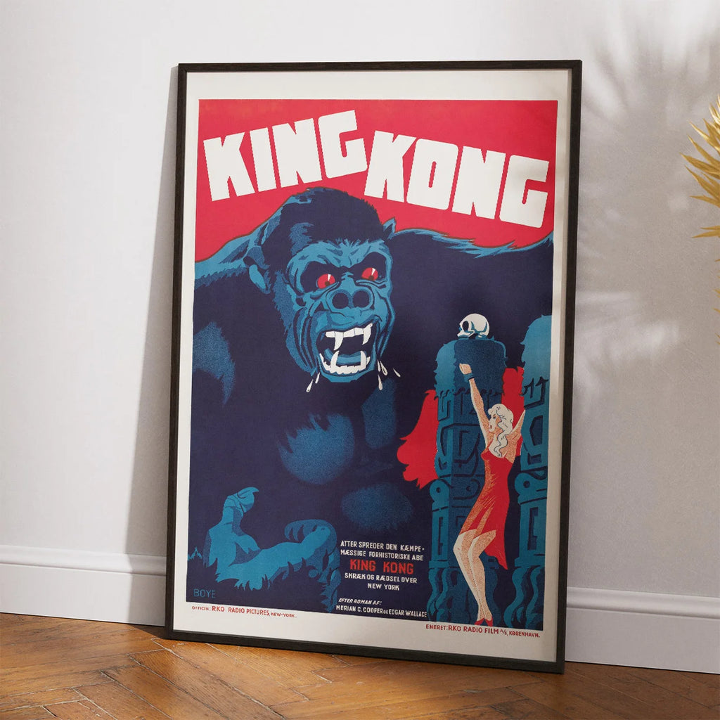 King Kong - dansk filmplakat - 1933 – billede 2