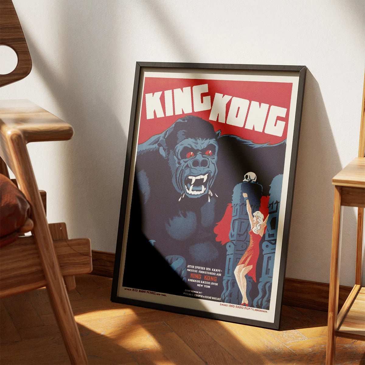 King Kong - dansk filmplakat - 1933 – billede 3