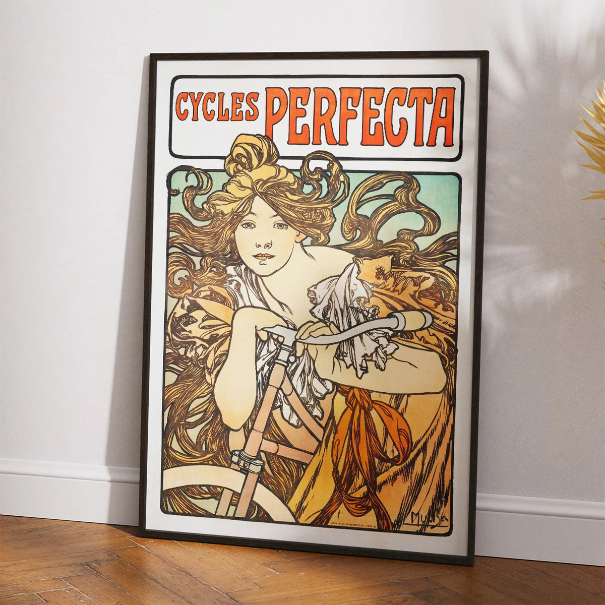 Cycles Perfecta - Alphonse Mucha - 1897 – billede 2