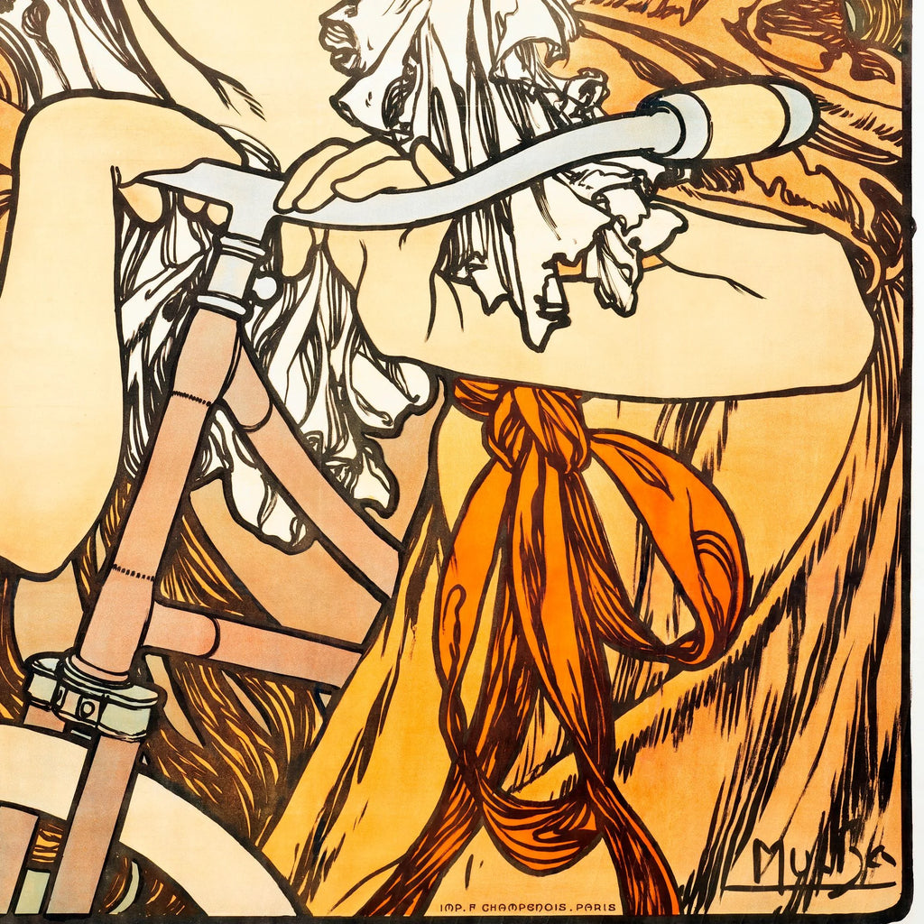 Cycles Perfecta - Alphonse Mucha - 1897 – billede 4