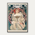 F. Champenois - Mucha - Vintage plakat – billede 1