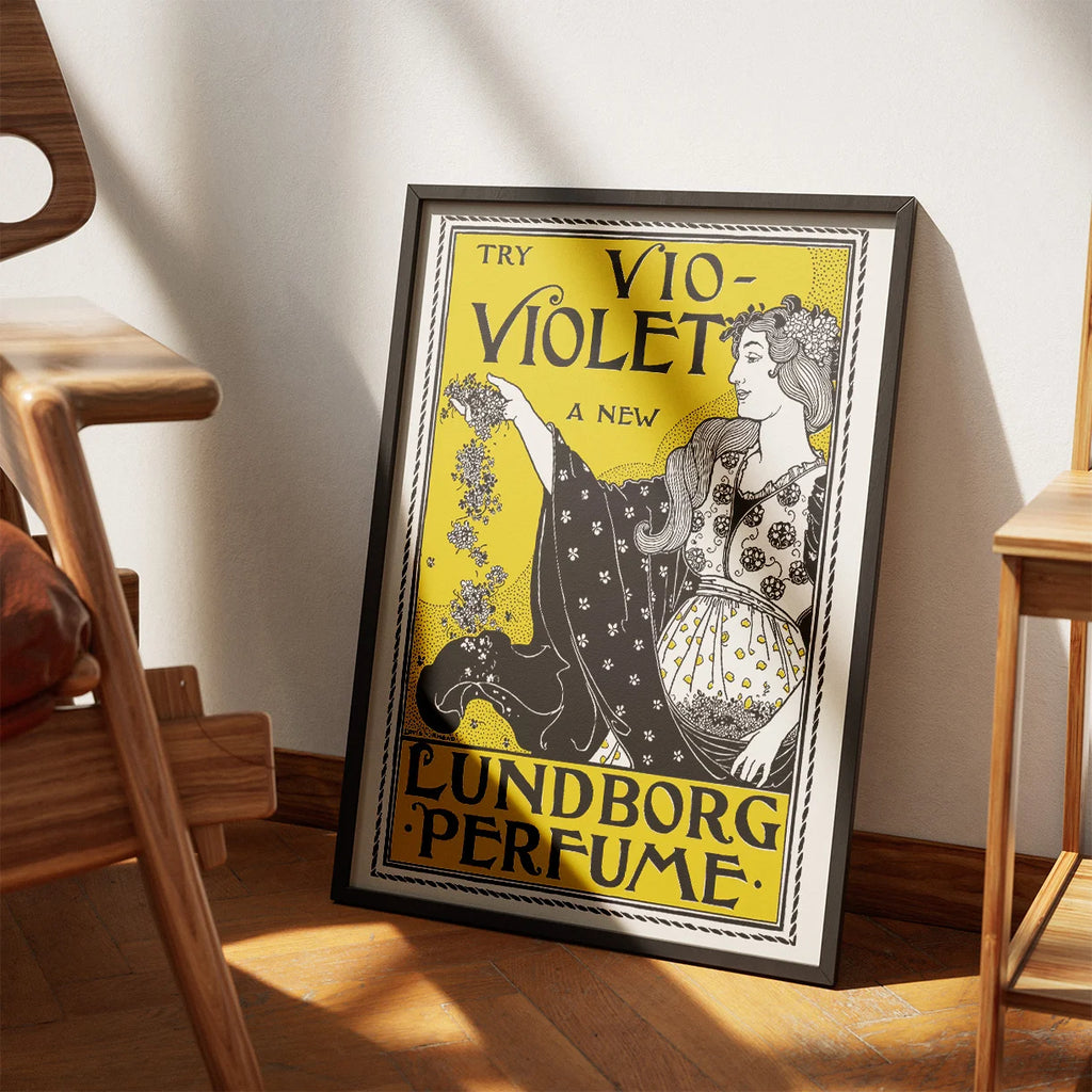 Vio-Violet parfume - Louis Rhead - 1890 – billede 3