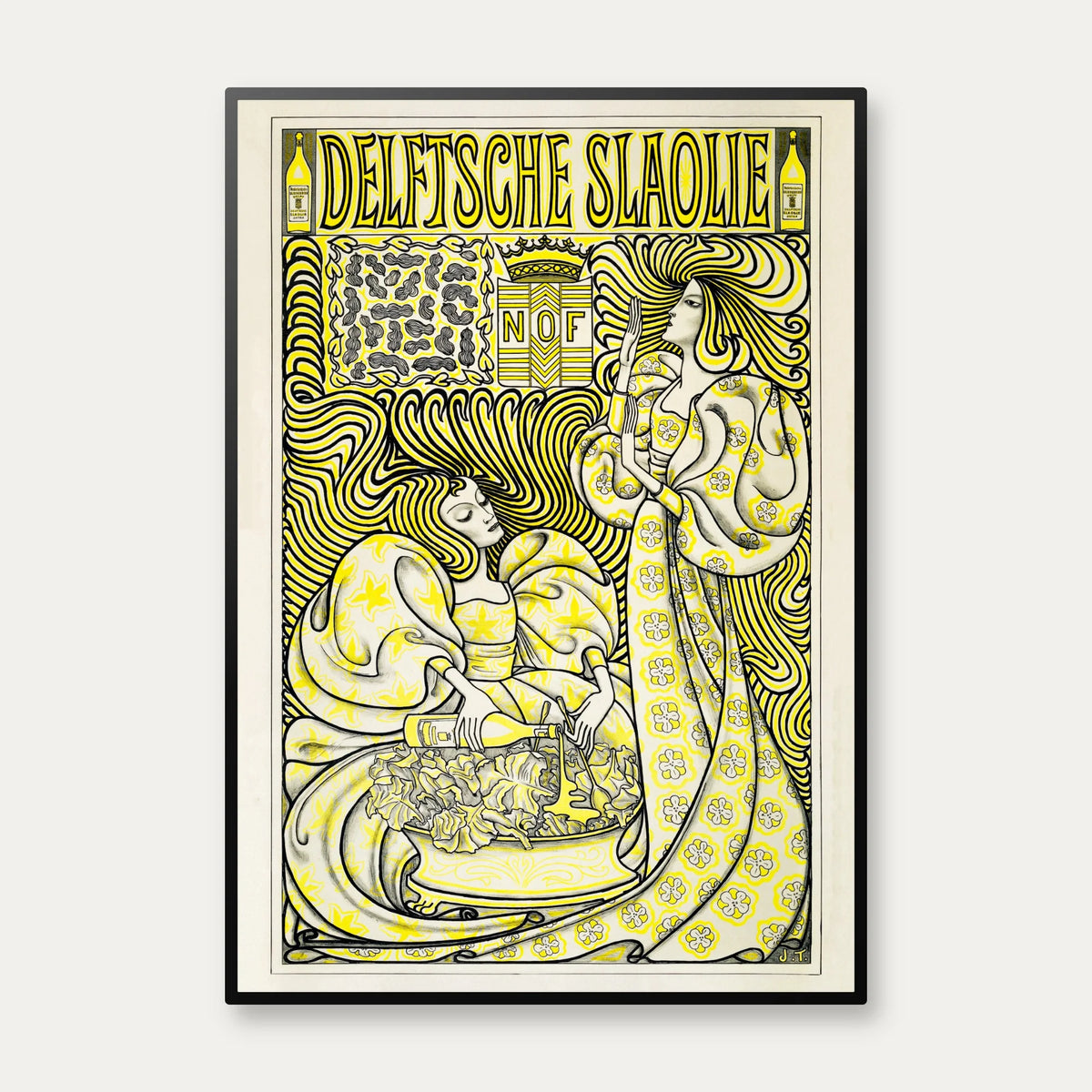 Delft Salad Oil - Jan Toorop - 1894 – billede 1