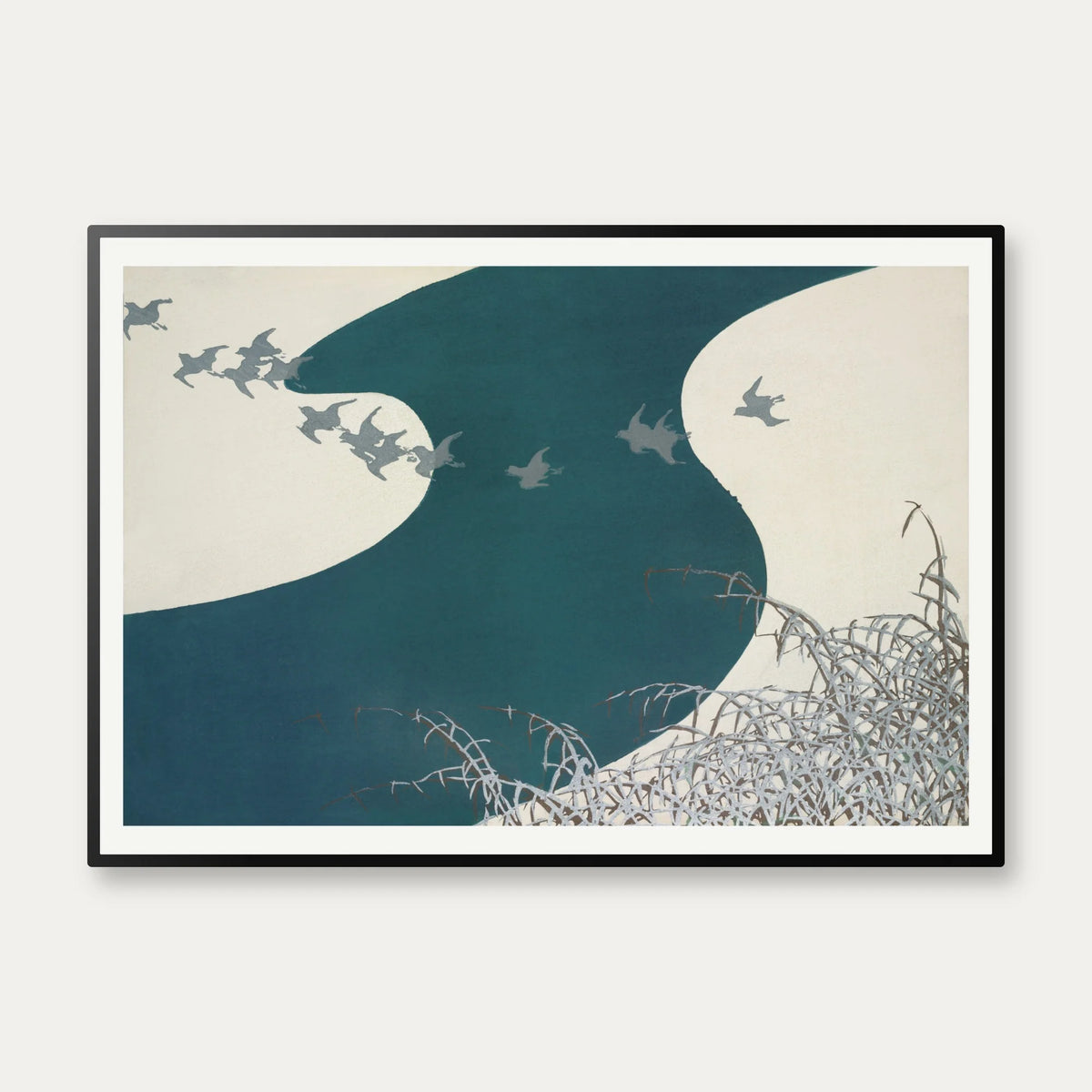 Fugle - Momoyogusa - Kamisaka Sekka - 1909 – billede 1