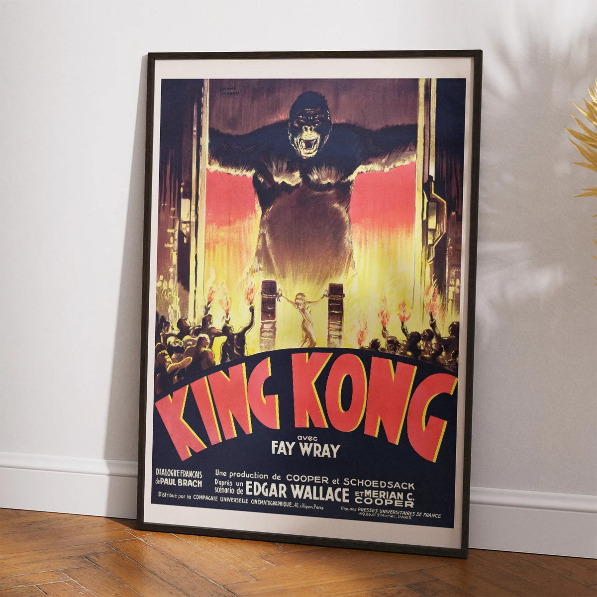 King Kong - fransk filmplakat - 1933 – billede 2