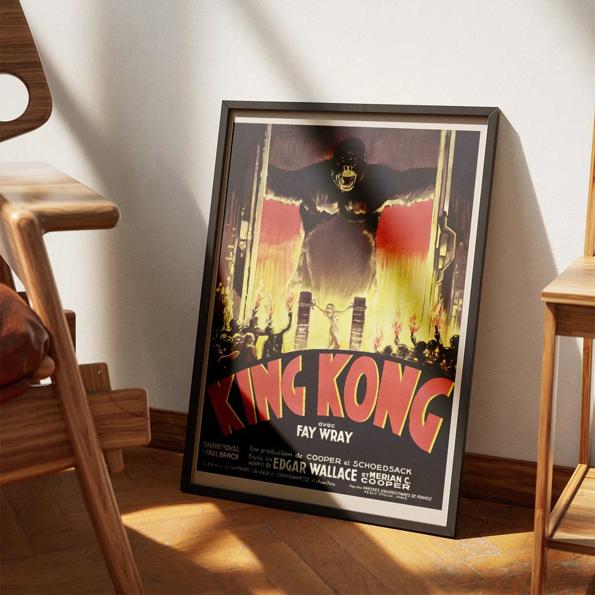 King Kong - fransk filmplakat - 1933 – billede 3