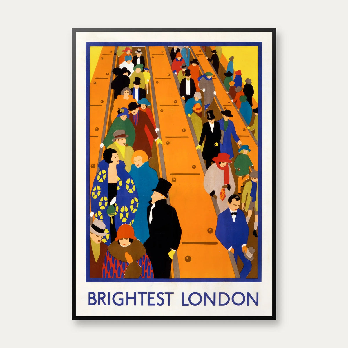 Brightest London - Underground-plakat - 1924 – billede 1