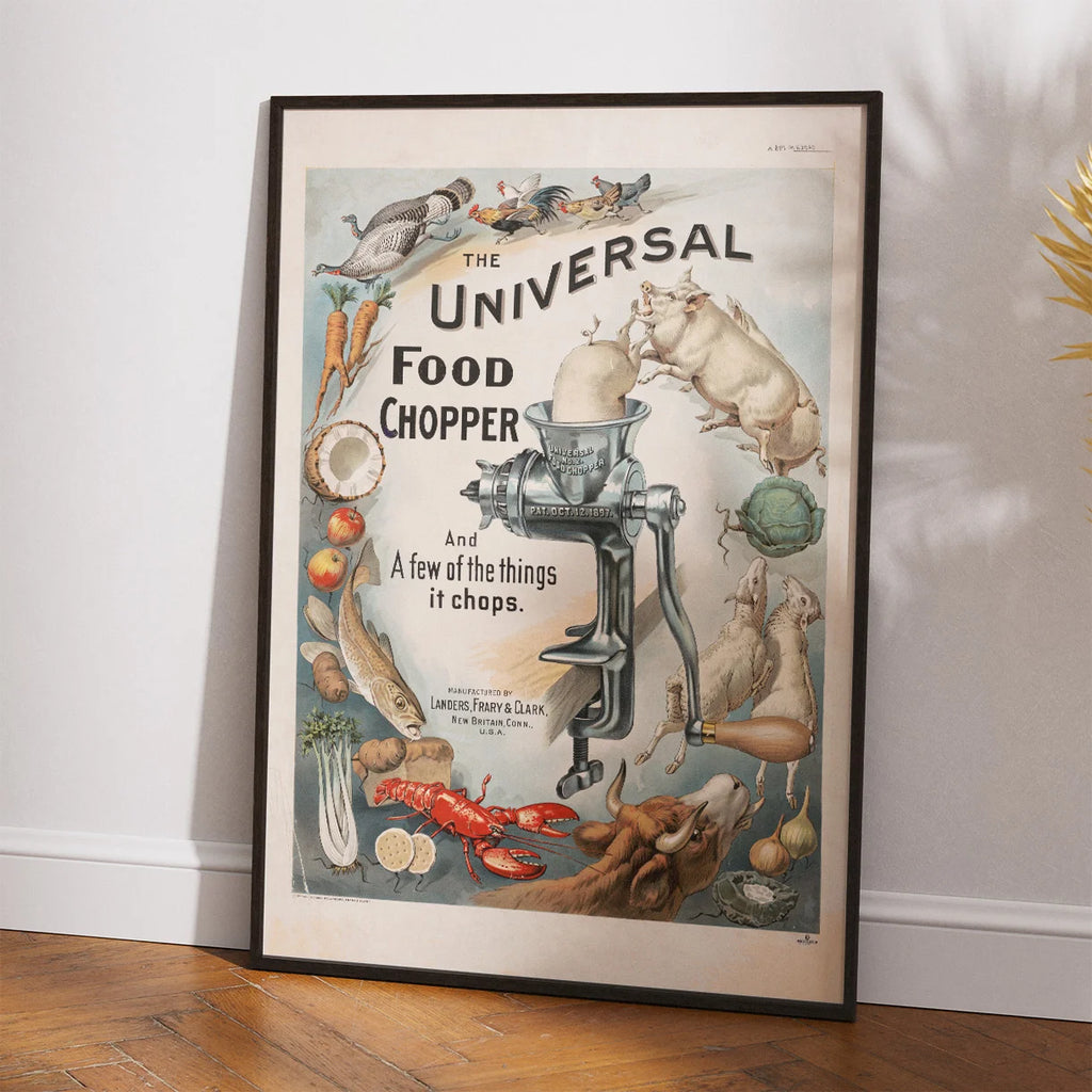 Fødevarehakker - Reklameplakat – billede 2