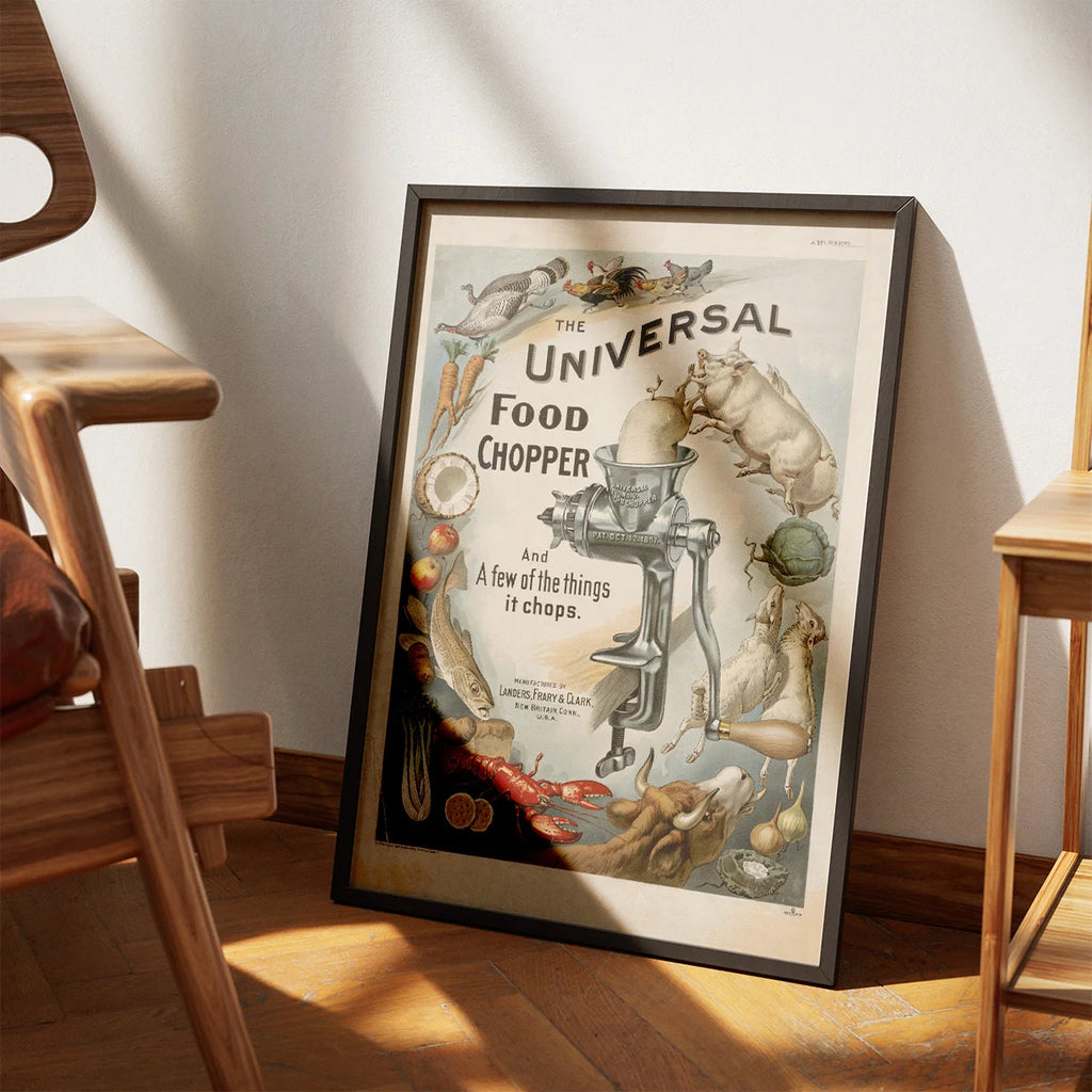 Fødevarehakker - Reklameplakat – billede 3
