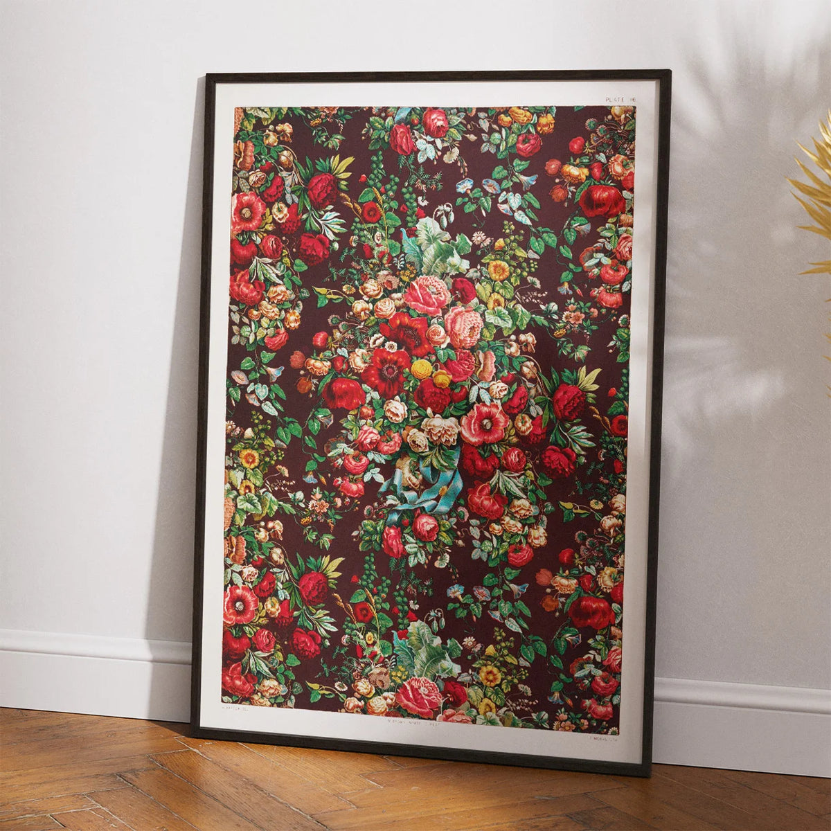 Chintz mønster - blomstermotiv - 1850'erne – billede 2