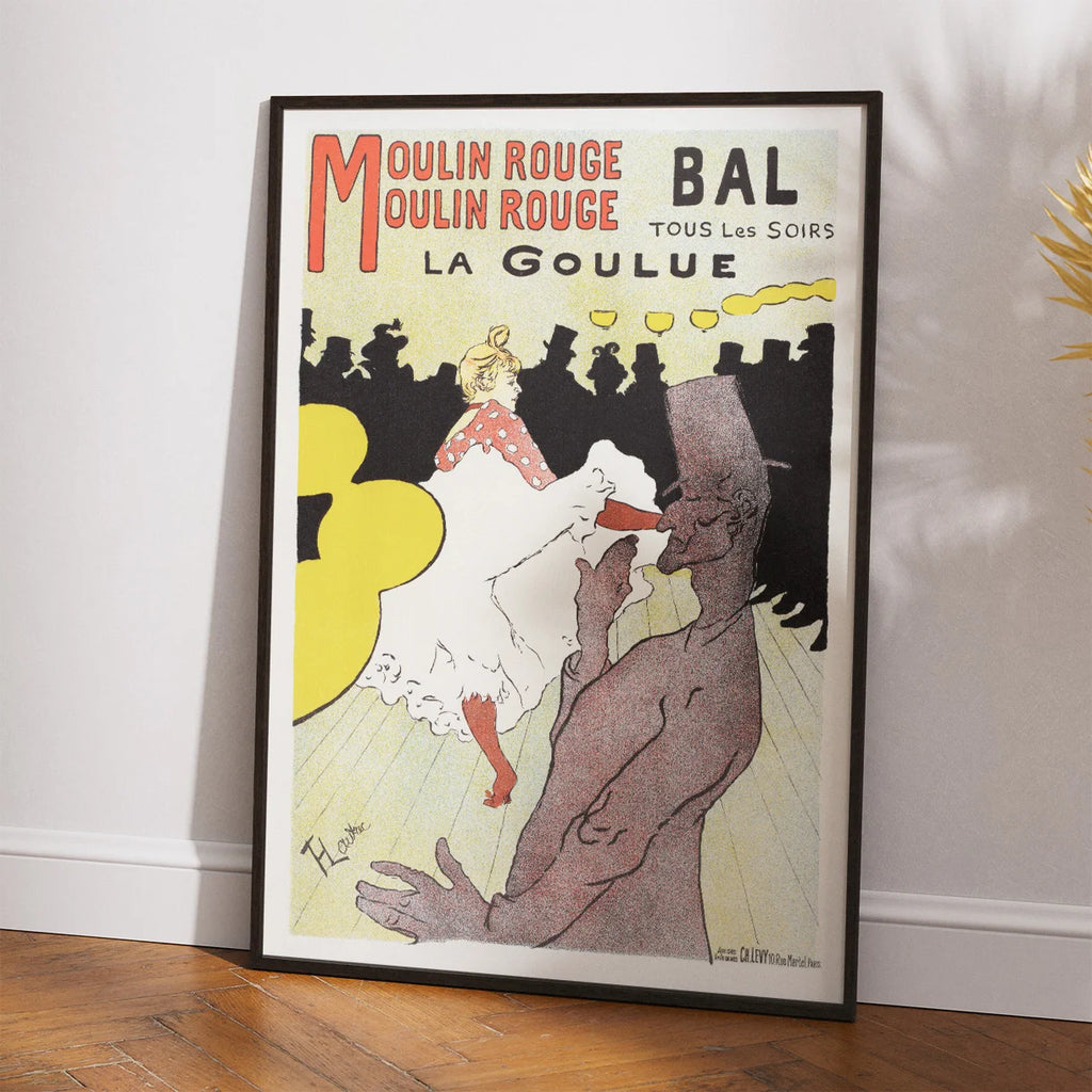 Moulin Rouge - La Goulue - Toulouse-Lautrec - 1898 – billede 2