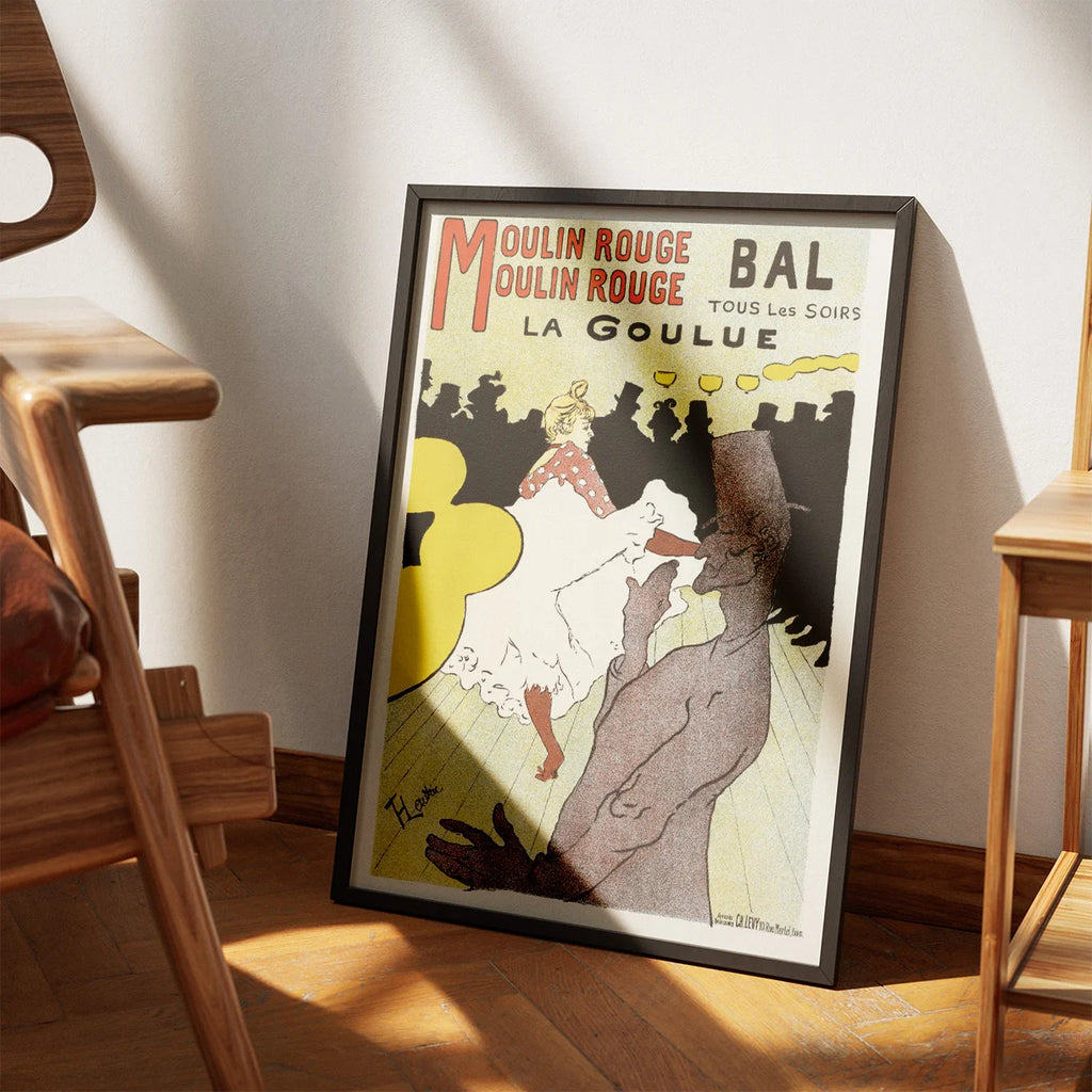 Moulin Rouge - La Goulue - Toulouse-Lautrec - 1898 – billede 3