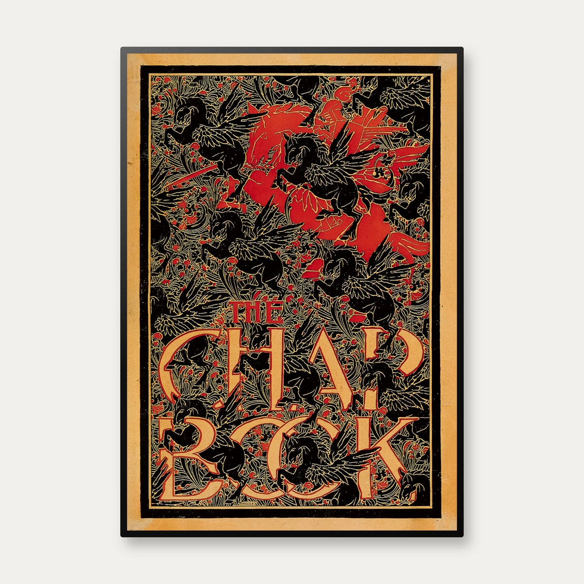 Pegasus - The Chap-Book - litografi – billede 1