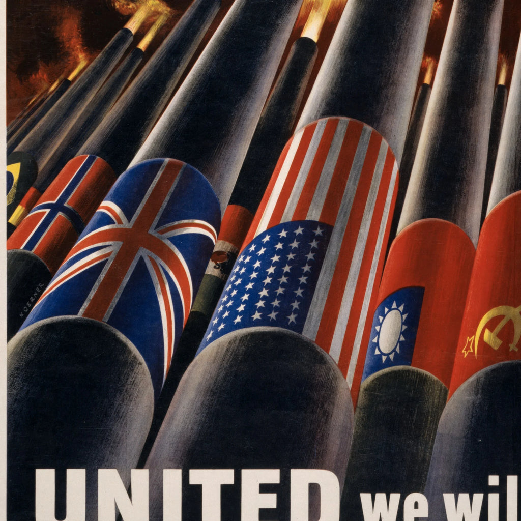United We Are Strong 1945 - Plakat – billede 4