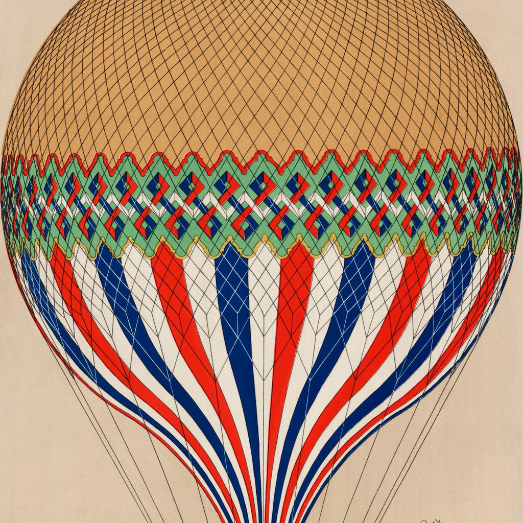 Trikolore - luftballon over Paris - 1874 – billede 4