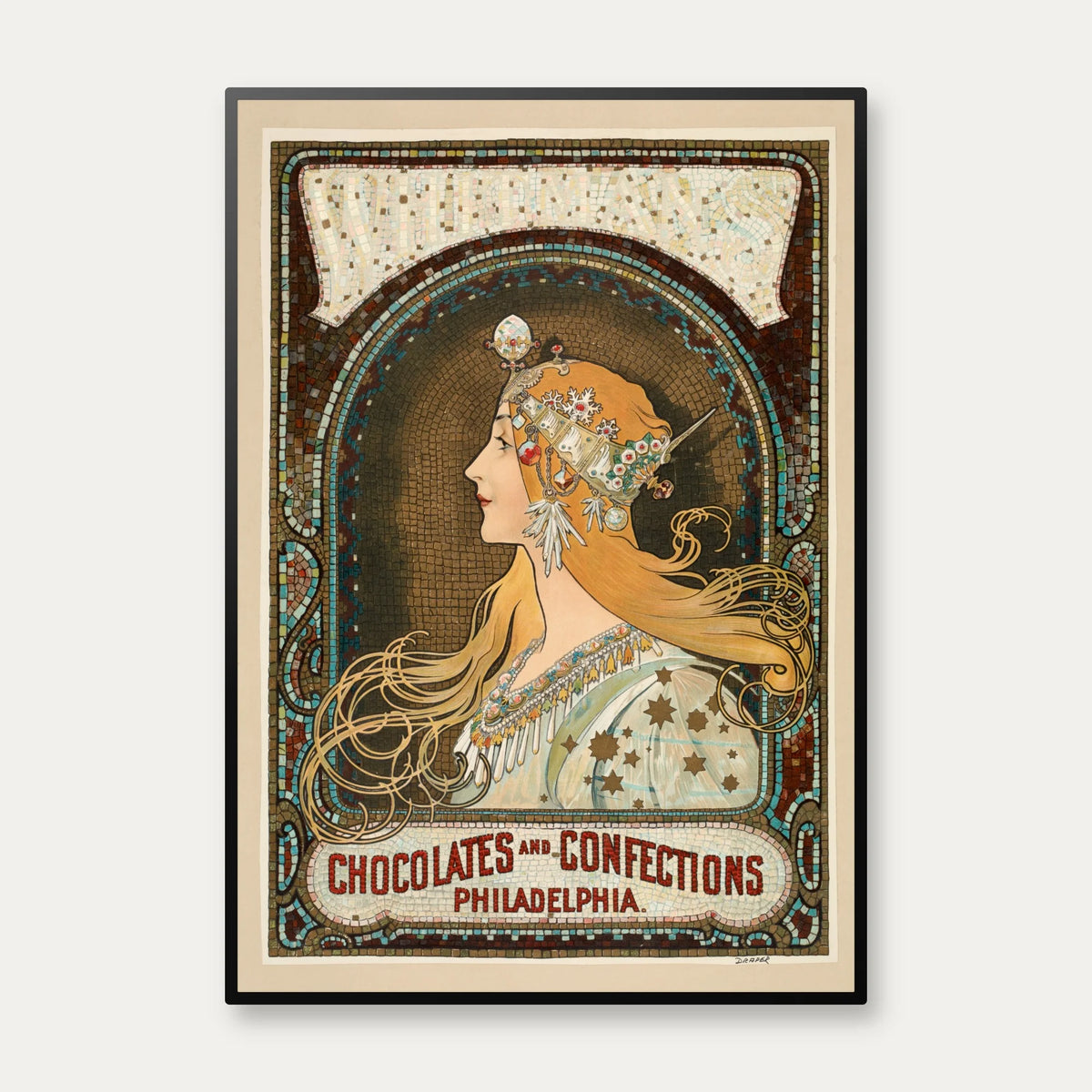 Zodiac - Alphonse Mucha - 1896 – billede 1