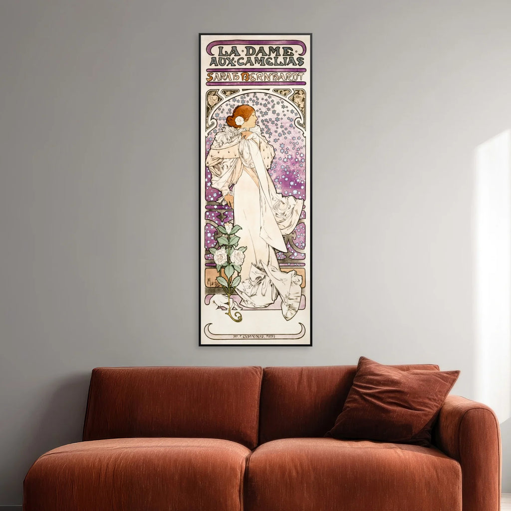 Sarah Bernhardt 1896 - 50×138 cm – billede 2