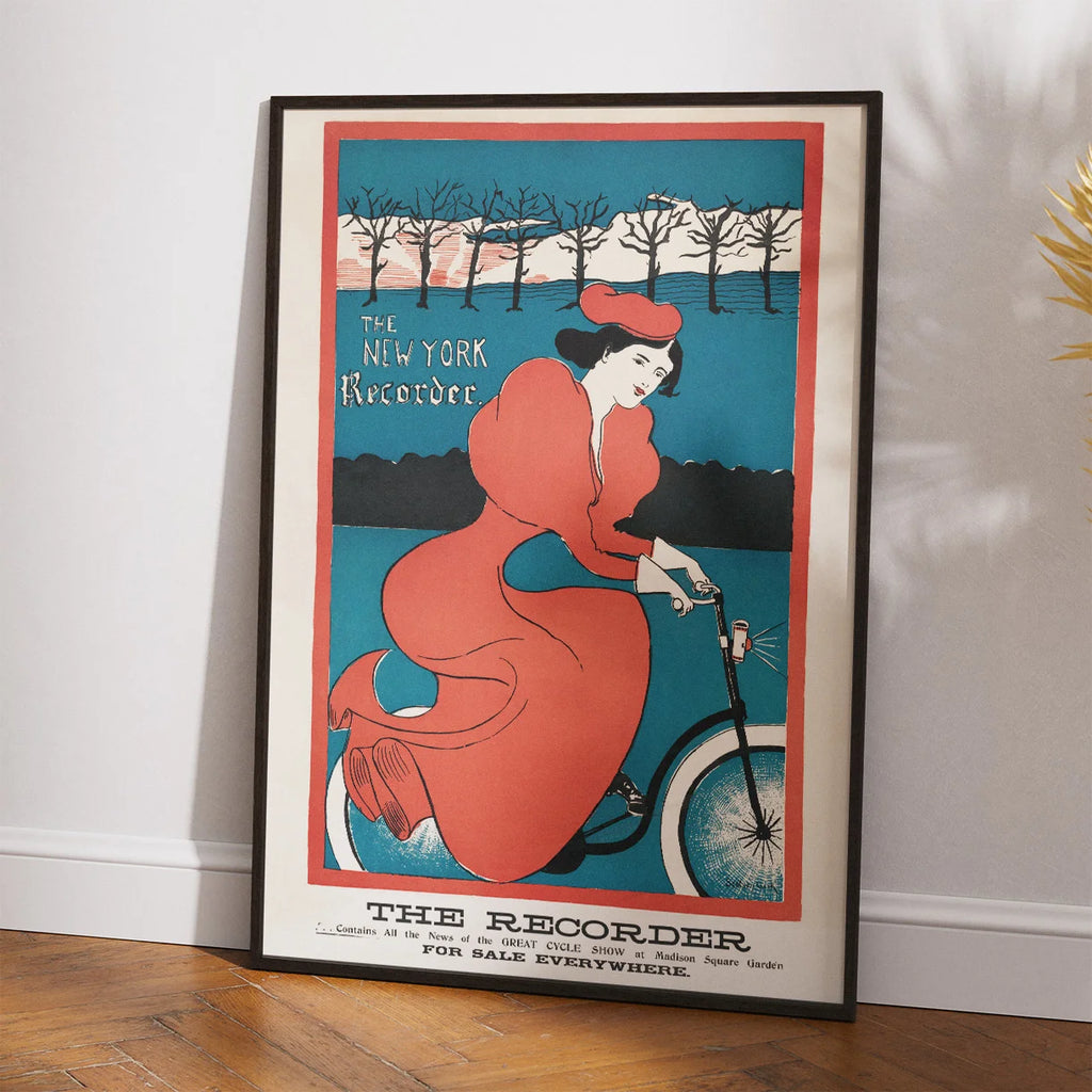 The New York Recorder 1895 - Cykelplakat – billede 2
