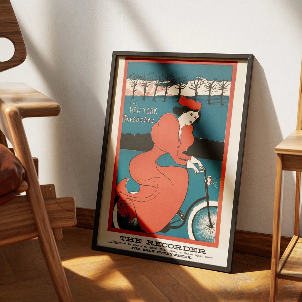 The New York Recorder 1895 - Cykelplakat – billede 3