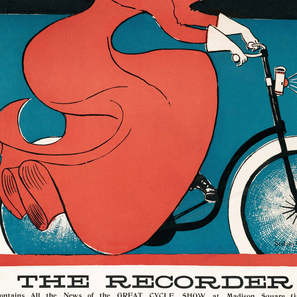 The New York Recorder 1895 - Cykelplakat – billede 4