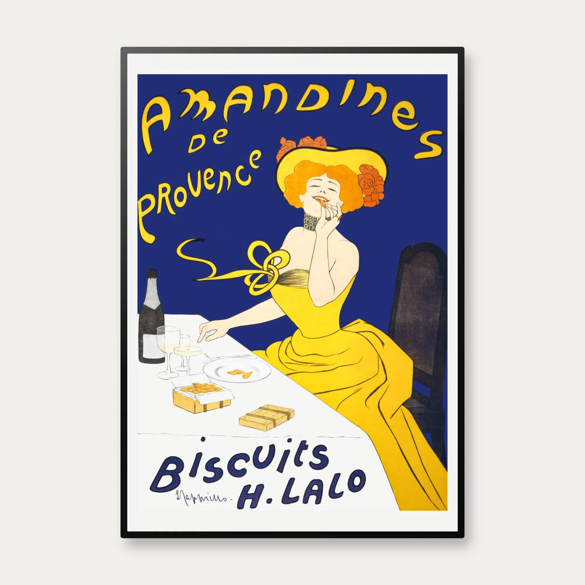 Kvinde med småkager 1900 - Leonetto Cappiello plakat – billede 1