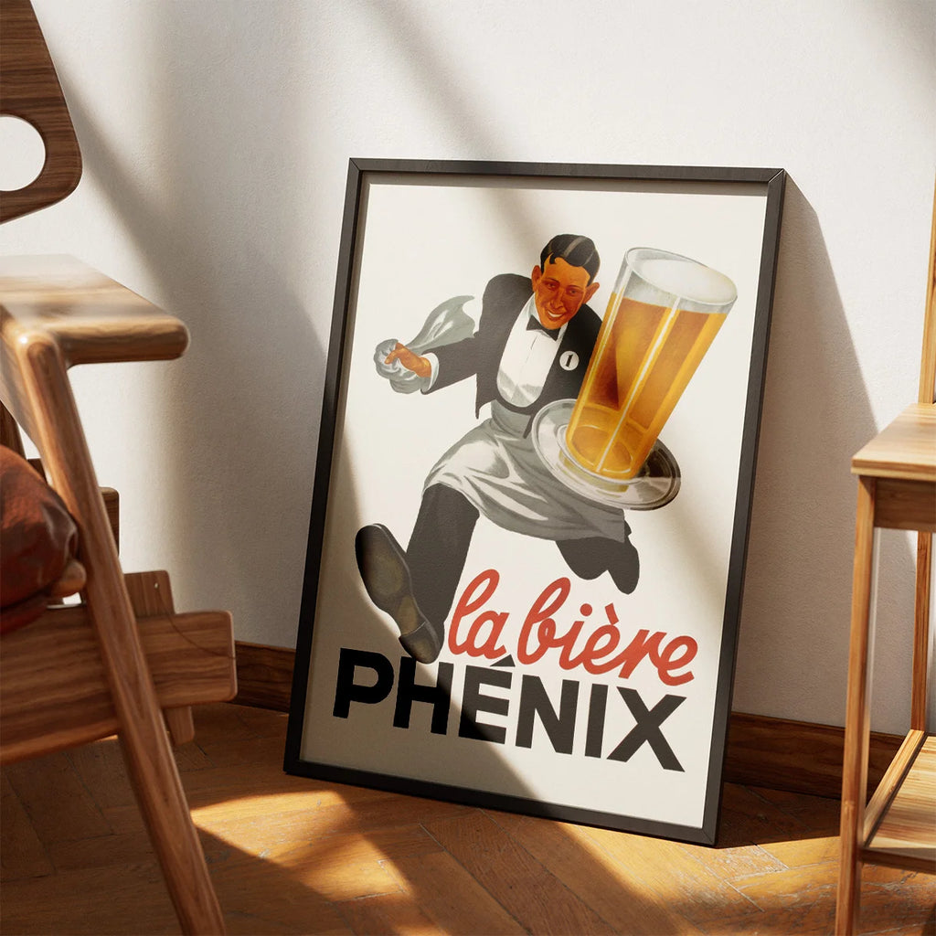 Phénix-øl 1920 - Reklameplakat – billede 3