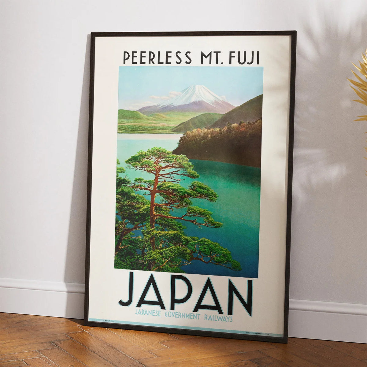 Mt. Fuji 1935- Japansk reklameplakat – billede 2