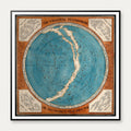 Planisfære - stjernekort - vintage astronomi – billede 1