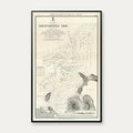 Christianssted Havn 1907 - Søkort - 50×79 cm – billede 1