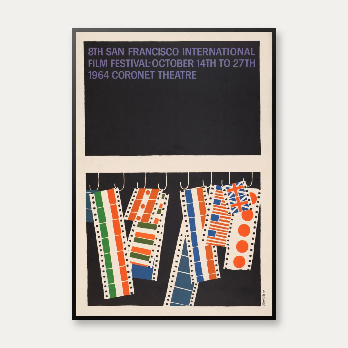 San Francisco Film Festival 1964 - Plakat – billede 1