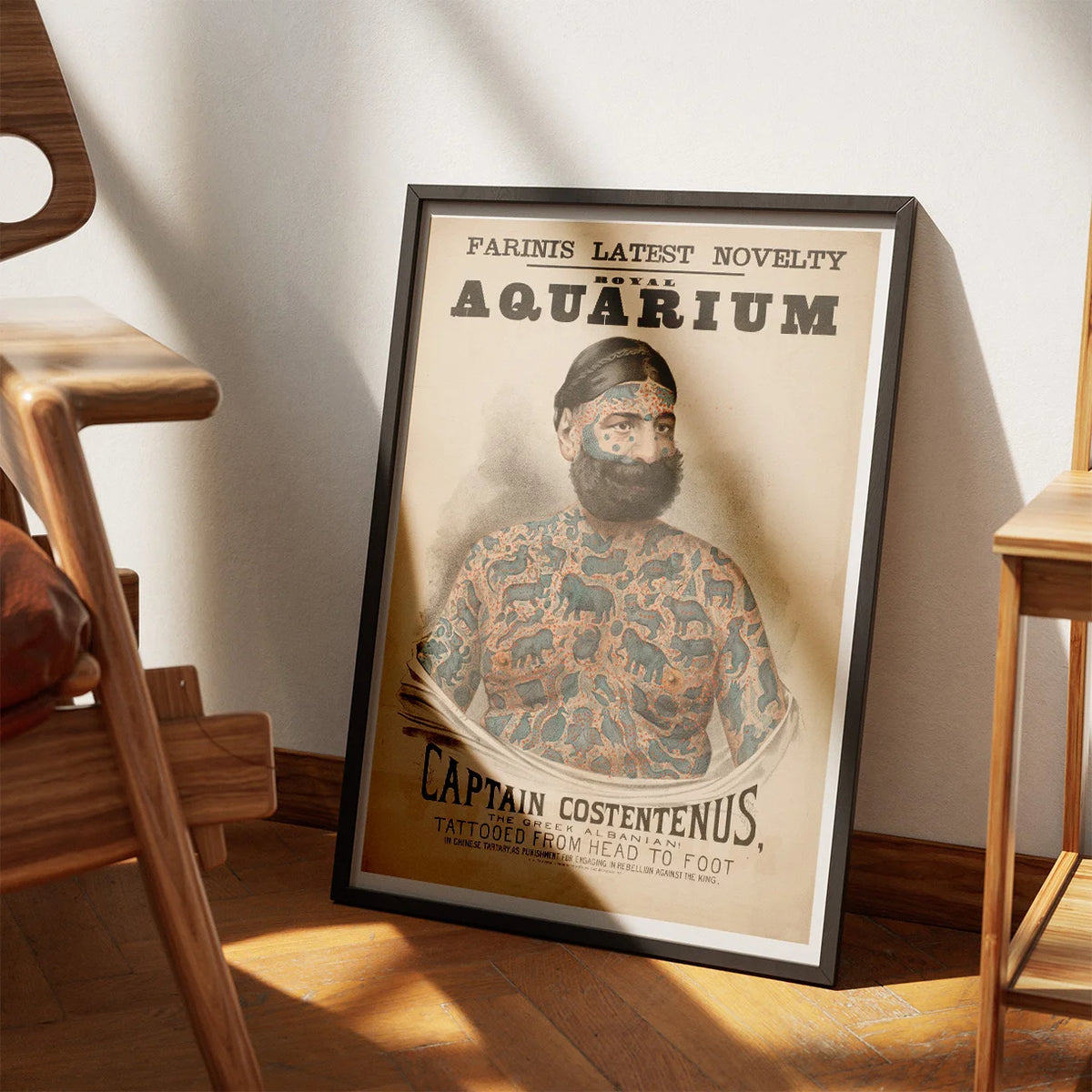 Captain Costentenus 1880 - Vintage plakat – billede 3