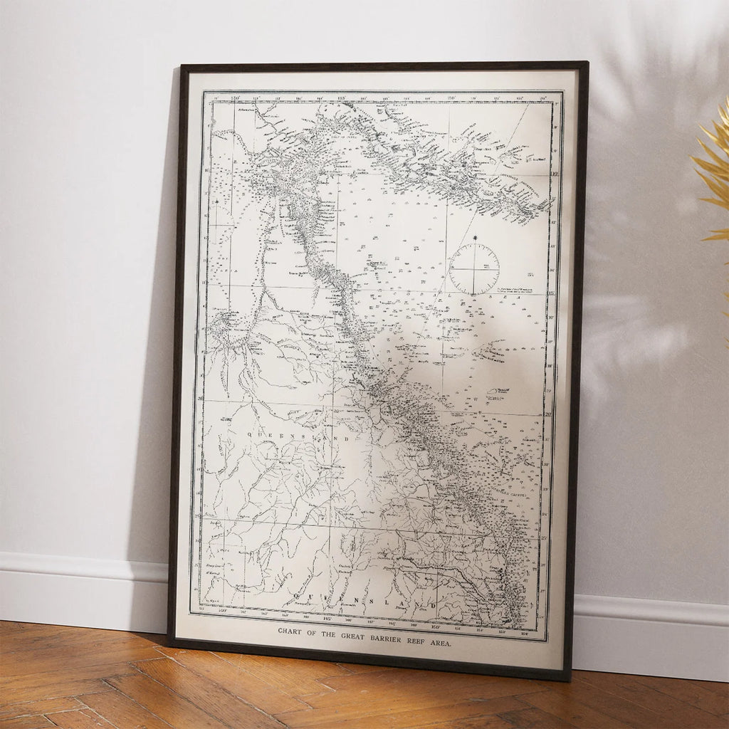 Great Barrier Reef 1873 - Søkort – billede 2