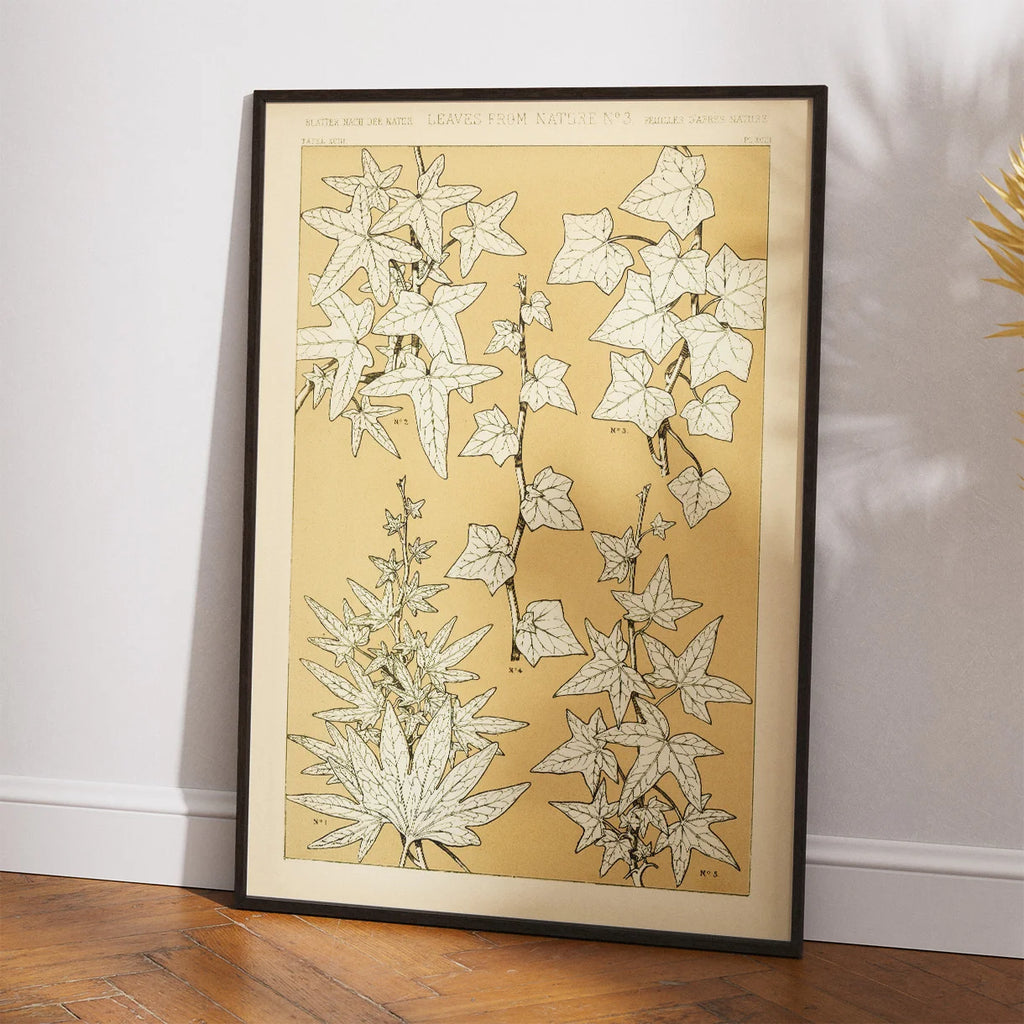 Planter i Gul I 1856 - Plakat – billede 2