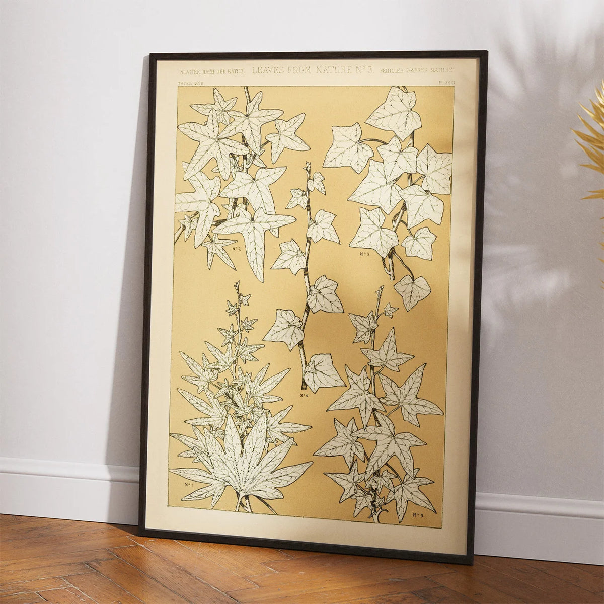 Planter i Gul I 1856 - Plakat – billede 2