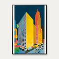Sheraton-Chicago Hotel 1960 - Vintage plakat – billede 1