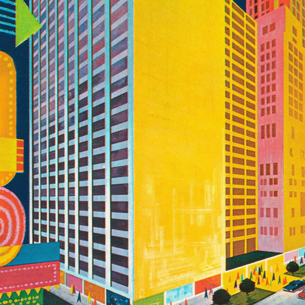 Sheraton-Chicago Hotel 1960 - Vintage plakat – billede 4